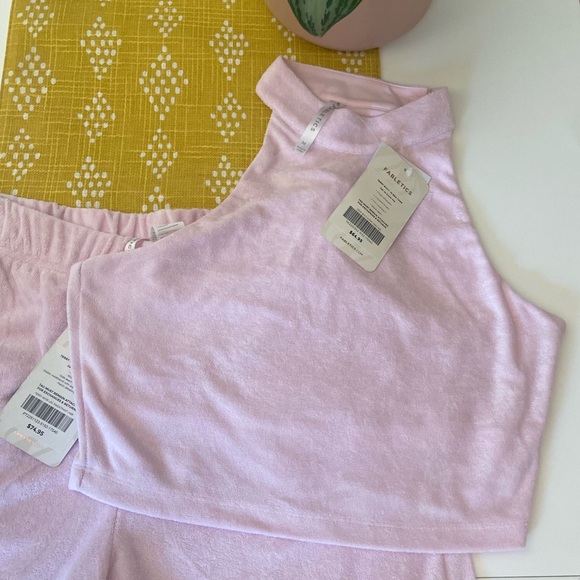 NWT fabletics terry cloth set - Picture 2 of 3